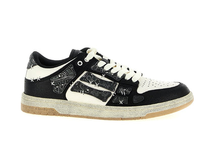 Amiri Bandana Skel Top Low Black