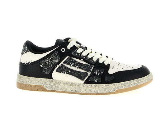 Amiri Bandana Skel Top Low Black
