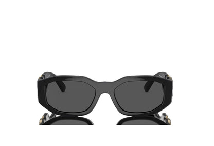 Versace Irregular Biggie Sunglasses Black/Gold