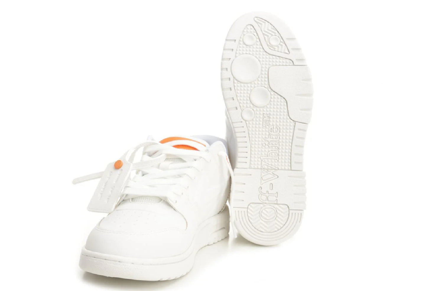 OFF-White OOO Low Tops White Orange