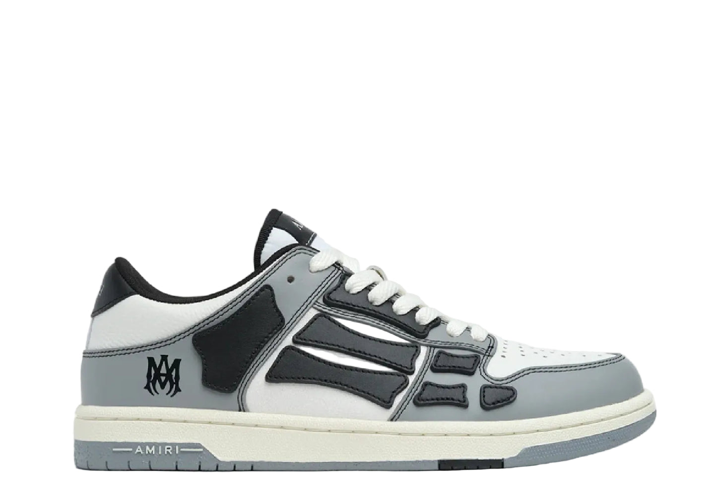 Amiri Skel Top Low White/Grey
