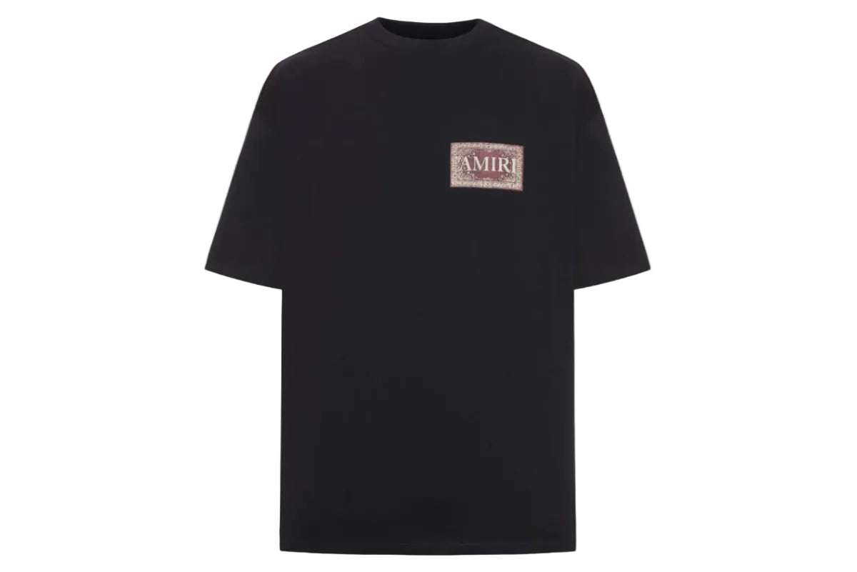 AMIRI Crew Neck Print T-Shirt Black