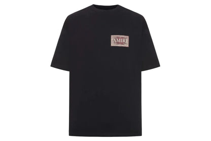 AMIRI Crew Neck Print T-Shirt Black