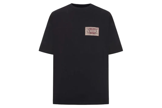 AMIRI Crew Neck Print T-Shirt Black