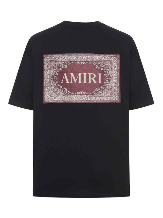 AMIRI Crew Neck Print T-Shirt Black