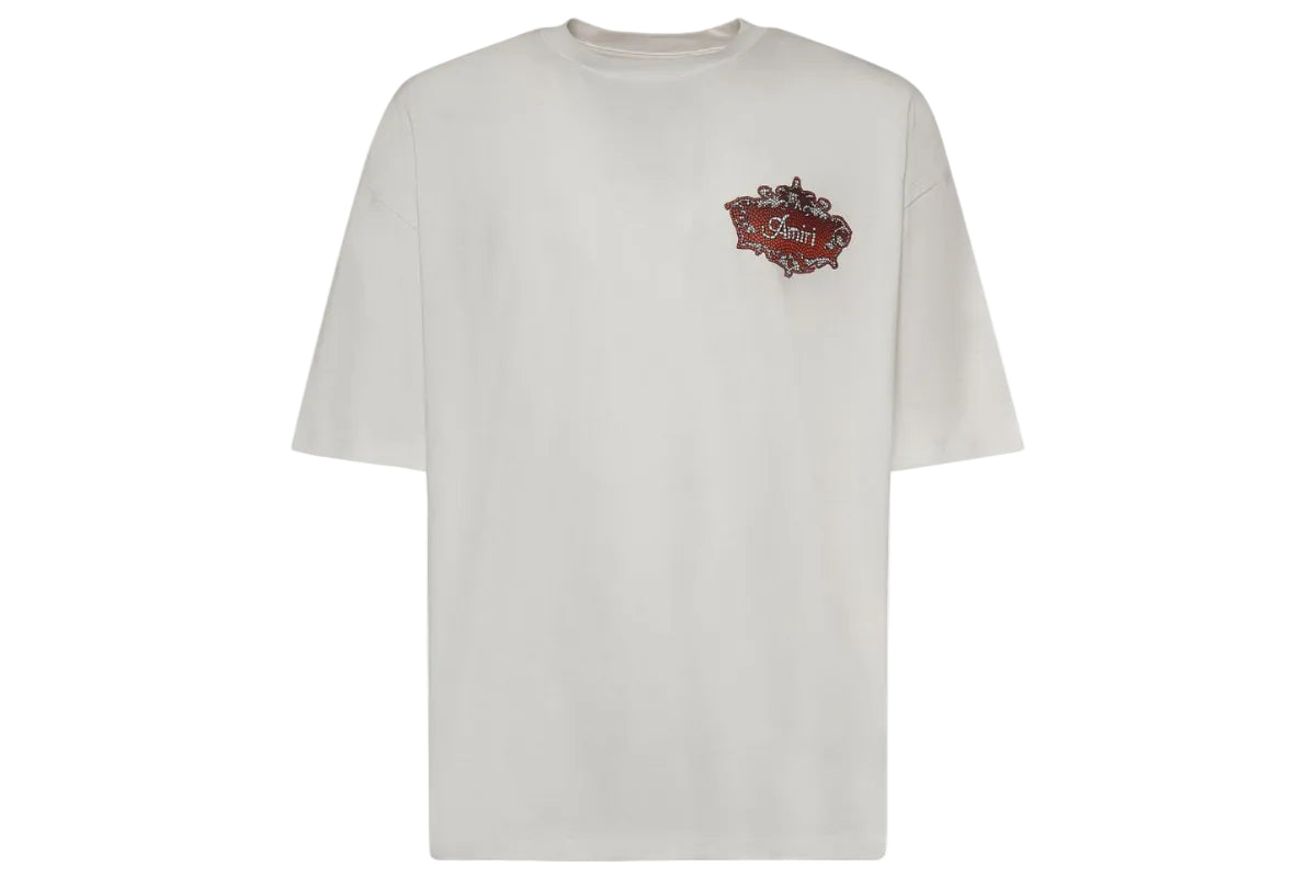 AMIRI Chateau Crest T-Shirt White