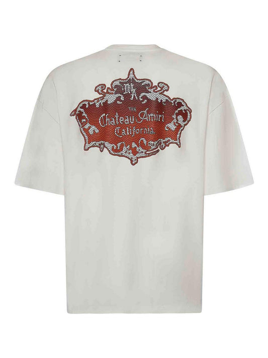 AMIRI Chateau Crest T-Shirt White