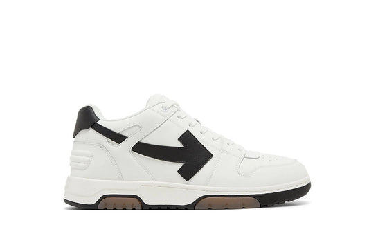 OFF-WHITE Out Of Office OOO 30 MM Low Tops Black White Blue