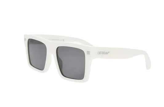 Off-White Rectangular Sunglasses LAWTON White