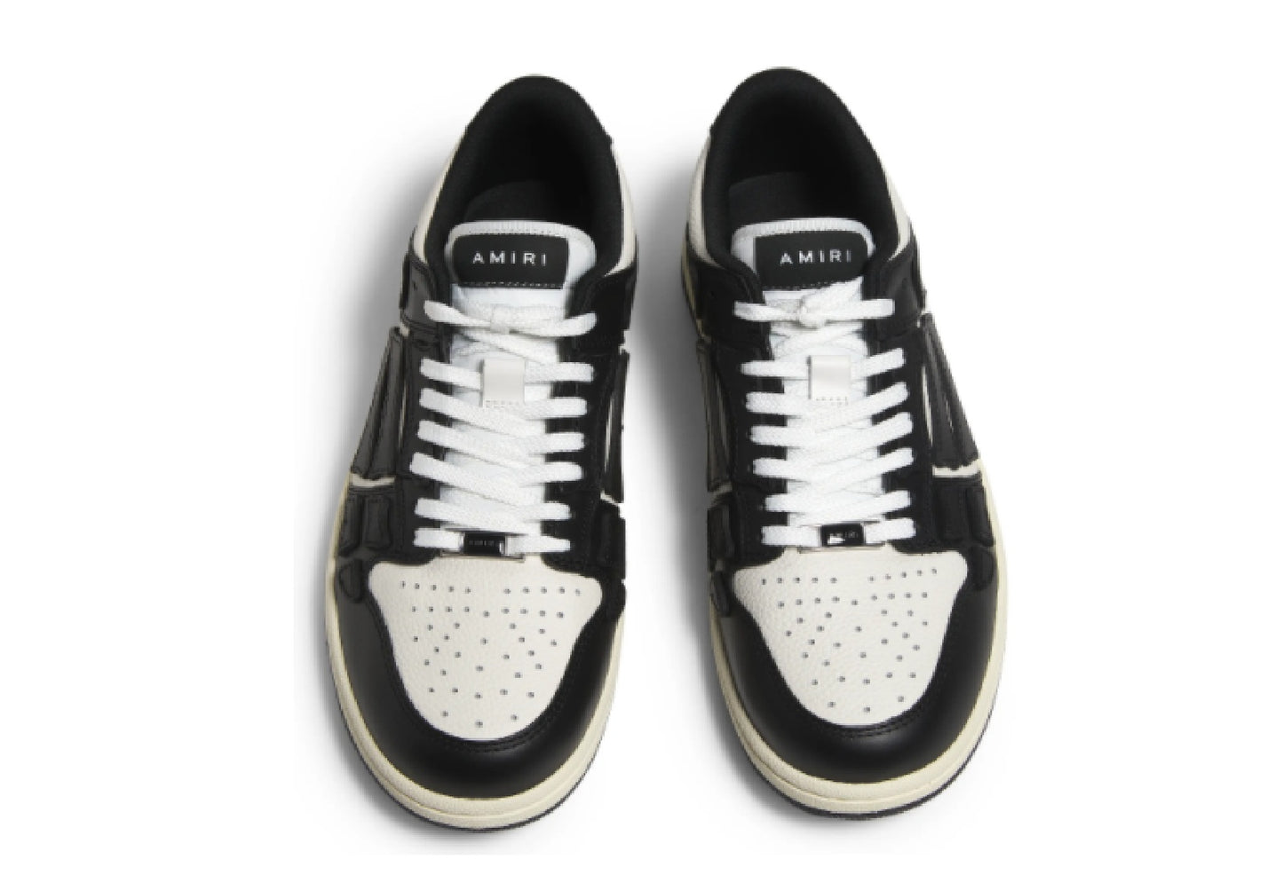 AMIRI Skel Top Low Black/White