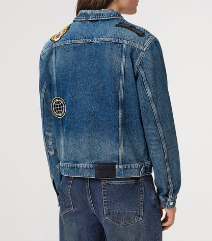 ALLSAINTS Exile Patch Denim Jacket