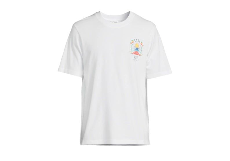 Casablanca Way Mountain-Print Cotton T-Shirt