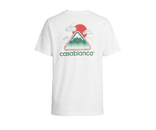 Casablanca  Montagne Ondulée Logo T-Shirt