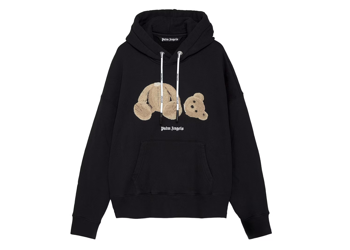 Palm Angels Bear Hoodie Black Multi