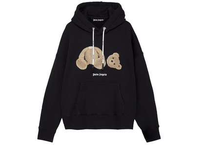 Palm Angels Bear Hoodie Black Multi