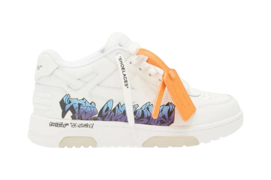 Off-White ooo Blanco "For Walking grafiti"