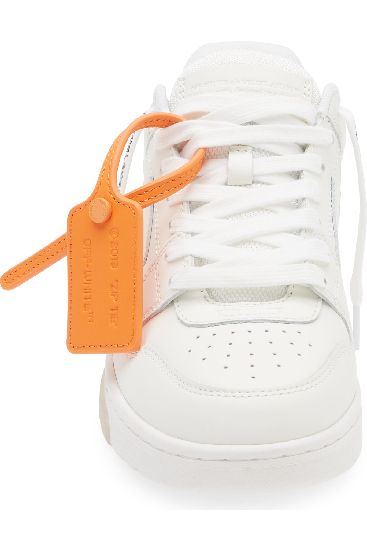 Off-White ooo Blanco "For Walking grafiti"
