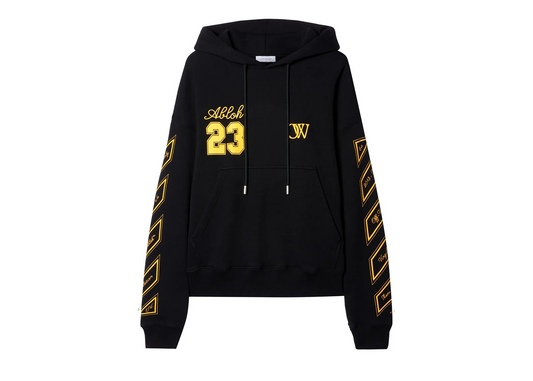 Off-White Brushed Cotton OW23 Skate Fit Hoodie