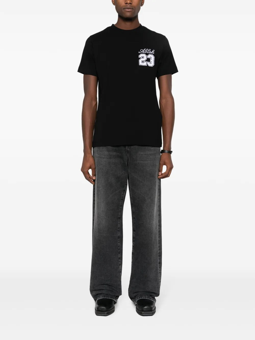 Off-White Slim Fit Cotton 23 Crew-neck T-shirt