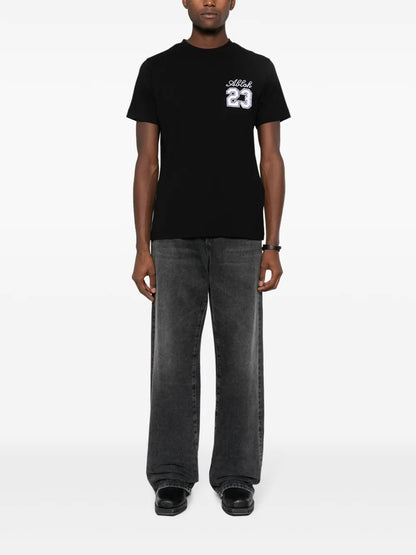 Off-White Slim Fit Cotton 23 Crew-neck T-shirt