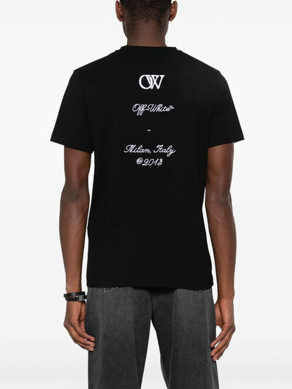 Off-White Slim Fit Cotton 23 Crew-neck T-shirt
