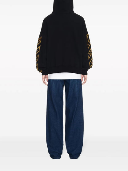 Off-White Brushed Cotton OW23 Skate Fit Hoodie