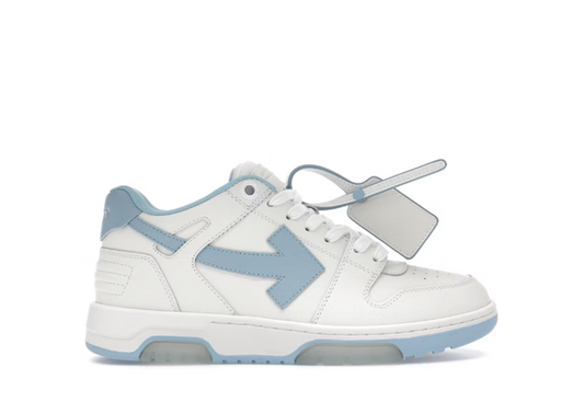 OFF-WHITE Out Of Office OOO Low Tops - White Light Blue (2023)