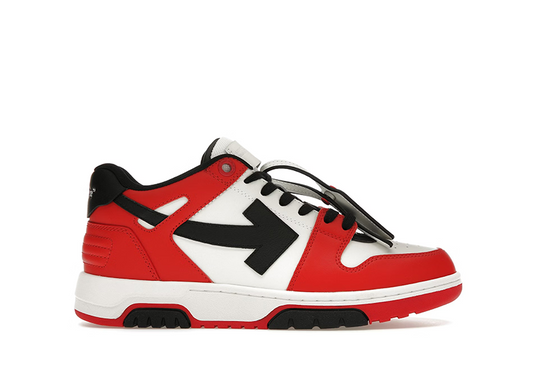 OFF-WHITE Out Of Office OOO Low Tops Red Black (2024)