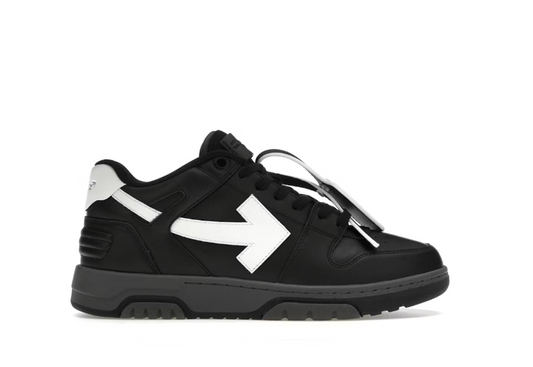 OFF-WHITE Out Of Office OOO Low Tops Black Grey White FW23