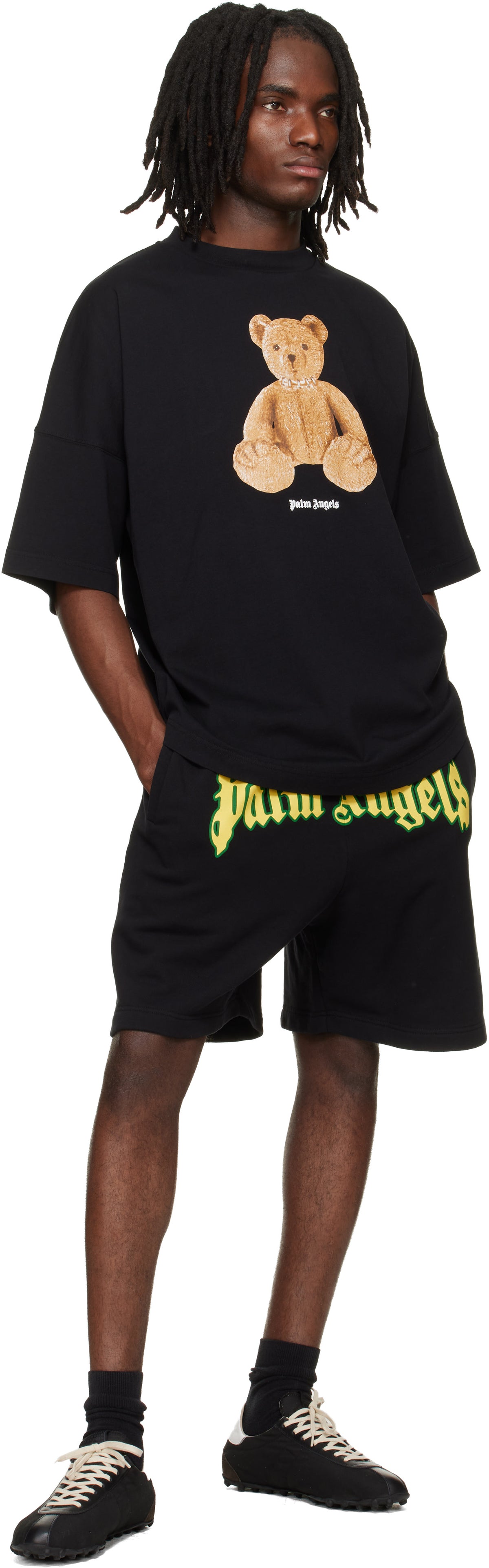 Palm Angels Black Bear Over T-shirt