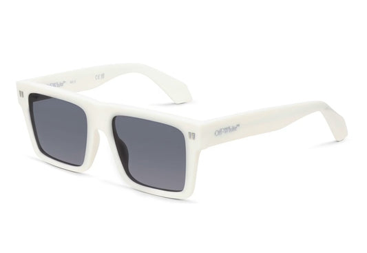 Off-White Rectangular Sunglasses LAWTON White