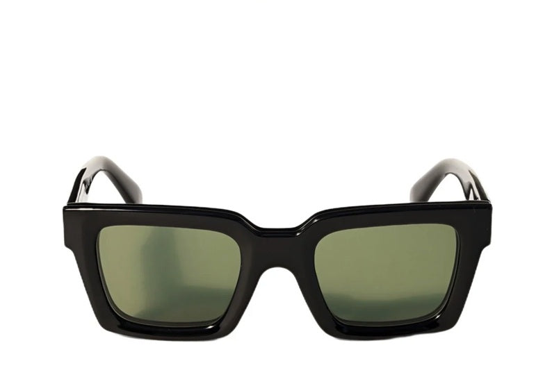 Off-White Clip On Sunglasses in Green