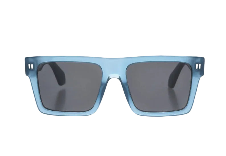 Off-White Rectangular Sunglasses LAWTON Skyblue