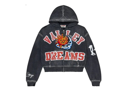 Vale Forever Sunny Zip Up 'Black'