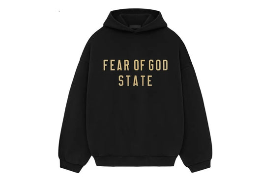 Fear of God Essentials Fleece Hoodie Black