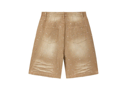 Vale Forever Sand Storm Jorts 'Tan'