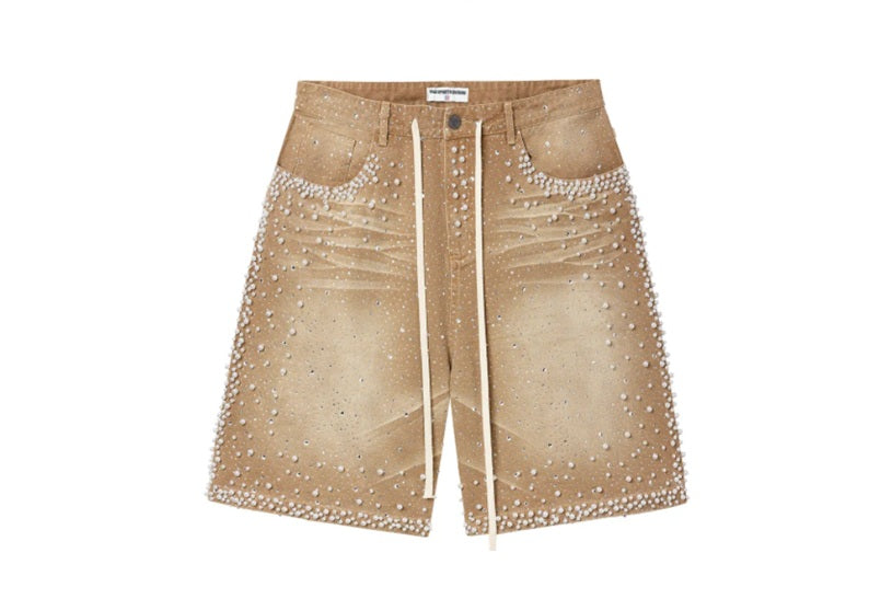 Vale Forever Sand Storm Jorts 'Tan'
