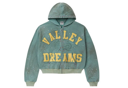 Vale Forever Bank Zip Up 'Dark Mint'