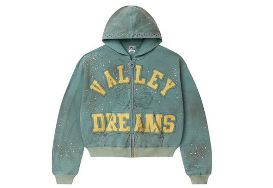 Vale Forever Bank Zip Up 'Dark Mint'