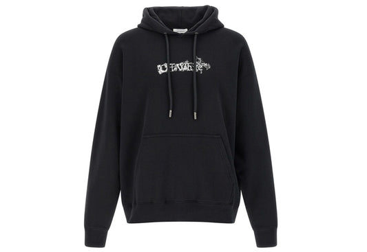 Off-White Heraldic Arrow Hoodie Black