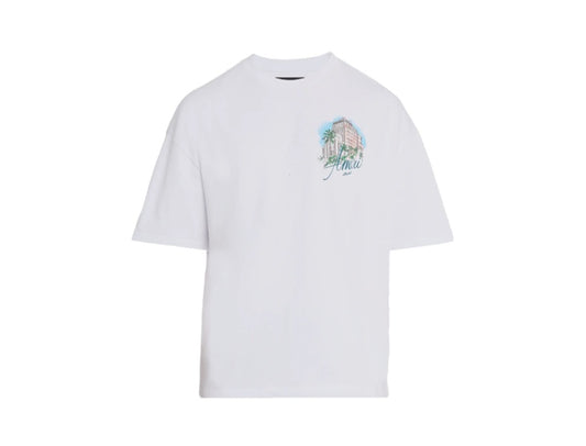 AMIRI Hotel Oversized T-Shirt White