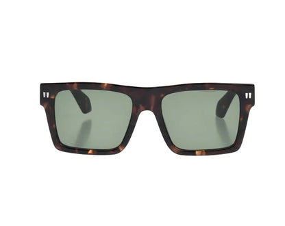 OFF-White Tortoiseshell Lawton Sunglasses