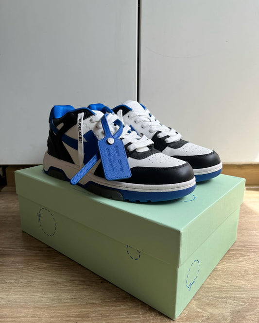 Off-White Out Of Office Calf Leather - Black Blue