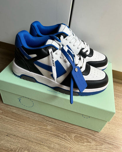 Off-White Out Of Office Calf Leather - Black Blue