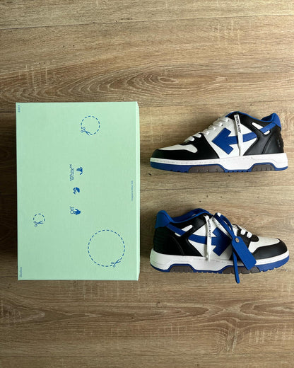 Off-White Out Of Office Calf Leather - Black Blue