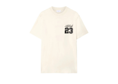 Off-White Embroidered 23 T-shirt with Slim Fit